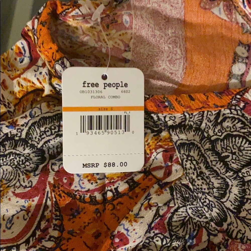 NWT! Sz Small left! Free People Trapeze Mini Dress - Picture 10 of 14
